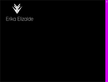 Tablet Screenshot of erika-elizalde.com